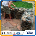 Yachao 4mm 4.5mm maceta decorativa del gabion de la cesta del gabion de la malla de alambre 0.5X 0.5 * 1m